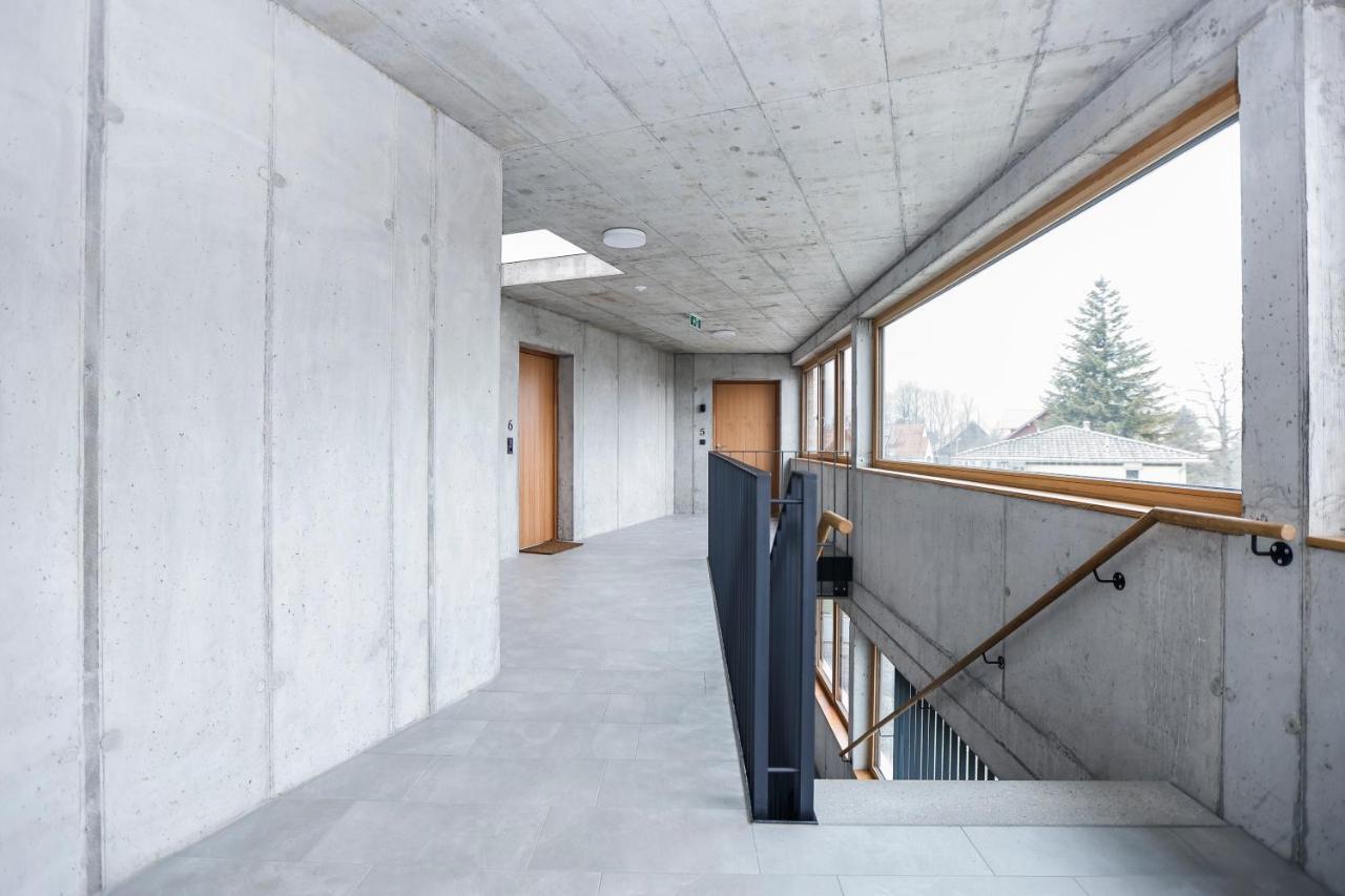 Boutique Apartments Lustenau Nachhaltige Kuehlung Ueber Erdsonde Und Fussbodenkuehlung المظهر الخارجي الصورة