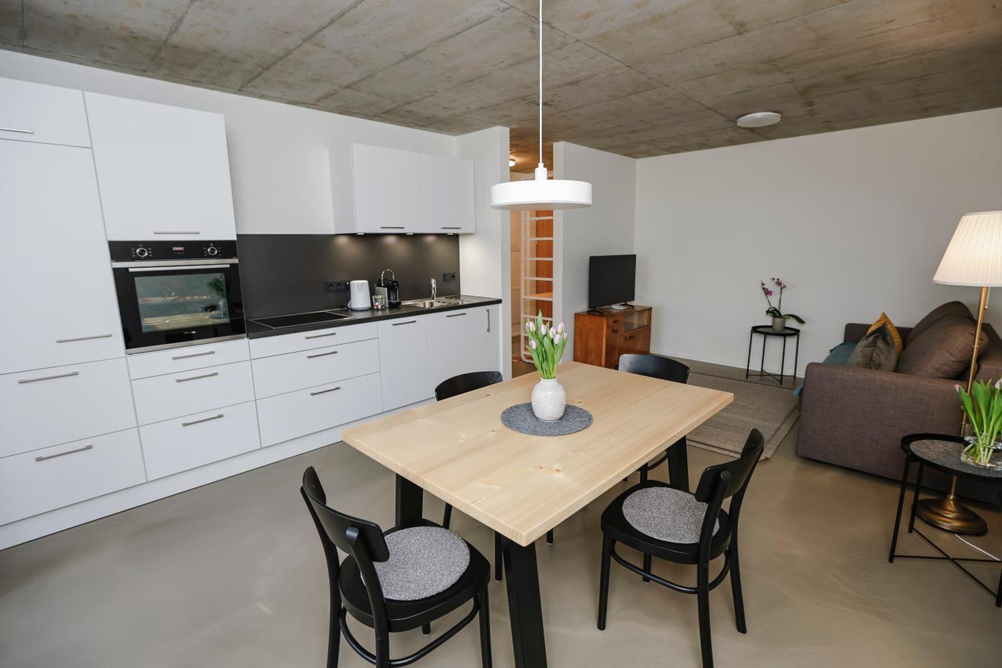 Boutique Apartments Lustenau Nachhaltige Kuehlung Ueber Erdsonde Und Fussbodenkuehlung الغرفة الصورة